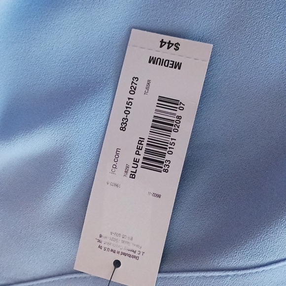 Worthington Light Blue Blouse - Picture 6 of 9